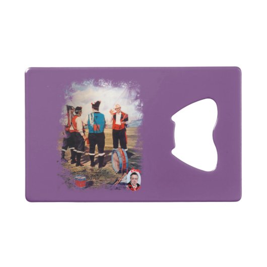 Gaiteros/Gaiteiros/Pipers クレジットカード栓抜き (正面(横))