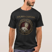 Gaius Julius Caesar Ancient Battles Roman History Tシャツ (正面)
