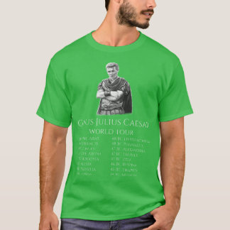 Gaius Julius Caesar Worldour SPQR Ancient Roman Hi Tシャツ