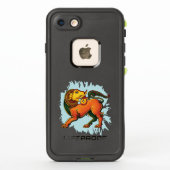 Gajasinha – Mythical Guardian of Strength LifeProof iPhoneケース (裏面)