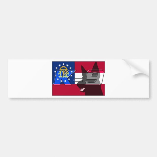 GAK9 バンパーステッカー (正面)