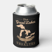 Gakes素晴らし Sharkフリー無塩ミシガンのギフト 缶クーラー (缶正面)
