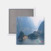 GAL010 BELLAGIO, LAKE COMO，イタリア，冷蔵庫 マグネット (正面/裏面)