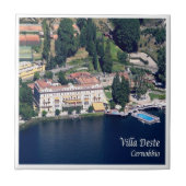 GAL025 CERNOBBIO, Lake Como，イタリア， タイル (正面)