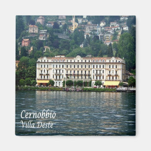 GAL026 CERNOBBIO, Lake Como,イタリア,冷蔵庫 マグネット