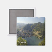 GAL028 CERNOBBIO, Lake Como，イタリア，冷蔵庫 マグネット (正面/裏面)