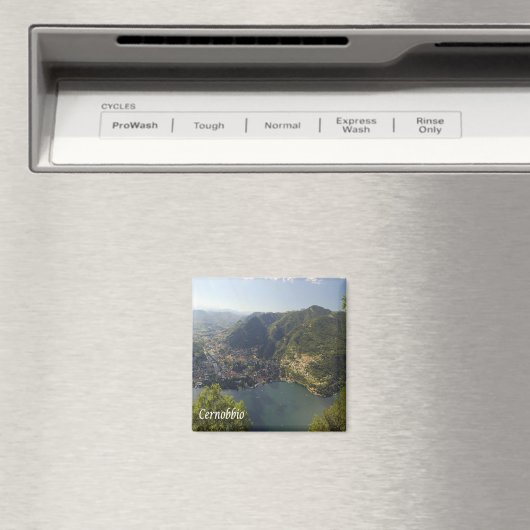 GAL028 CERNOBBIO, Lake Como,イタリア,冷蔵庫 マグネット (インサイチュ (食洗機))