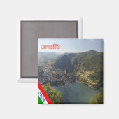 GAL029 CERNOBBIO, Lake Como，イタリア，冷蔵庫 マグネット (正面/裏面)