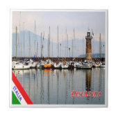 GAL034 DESENZANO，ガルダ湖，イタリア， タイル (正面)