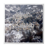 GAL037 ESINO, Lake Lecco,イタリア, タイル (正面)