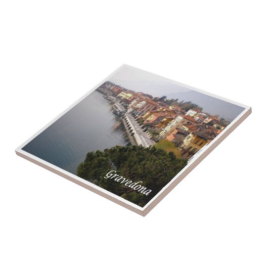 GAL044 GRAVEDONA, Lake Como，イタリア， タイル (側面)