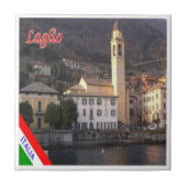 GAL056 LAGLIO，コモ湖，イタリア， タイル (正面)