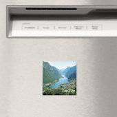 GAL065 LAKE IDRO，パノラマ，イタリア，冷蔵庫 マグネット (インサイチュ (食洗機))