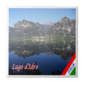 GAL070 LAKE IDRO, Panorama，イタリア， タイル (正面)