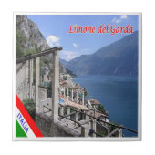 GAL079 LIMONE del GARDA，イタリア， タイル (正面)