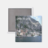 GAL080 LIMONE del GARDA,イタリア,冷蔵庫 マグネット (正面/裏面)
