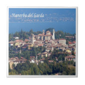 GAL086 MANERBA del GARDA，イタリア， タイル (正面)