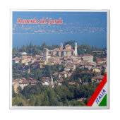 GAL087 MANERBA del GARDA，イタリア， タイル (正面)