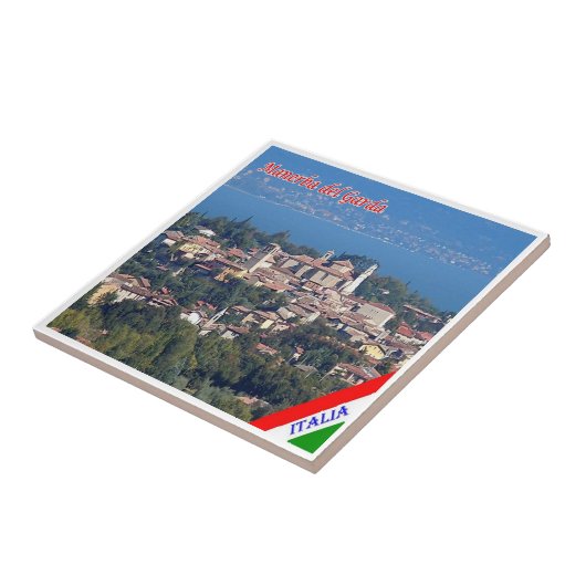 GAL087 MANERBA del GARDA，イタリア， タイル (側面)