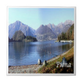 GAL096 PIONA，コモ湖，イタリア， タイル (正面)