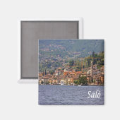 GAL103 SALO' Lake Garda，イタリア，冷蔵庫 マグネット (正面/裏面)