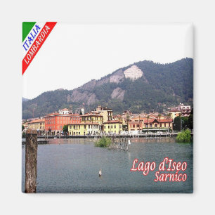 GAL107 SARNICO, Lake Iseo,イタリア,冷蔵庫 マグネット