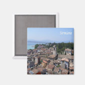 GAL110 SIRMIONE, Lake Garda，イタリア，冷蔵庫 マグネット (正面/裏面)