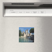 GAL111 SIRMIONE、ガルダ湖、スカリゲロ城、 マグネット (インサイチュ (食洗機))