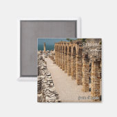 GAL113 SIRMIONE Caves of Catullo,イタリア,冷蔵庫 マグネット (正面/裏面)
