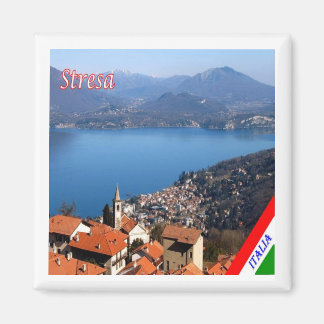 GAL115 STRESA、Lake Maggiore、イタリア、冷蔵庫 マグネット