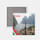 GAL120 TORBOLE, Lake Garda,イタリア,冷蔵庫 マグネット (正面/裏面)