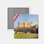 GAL121 TORRI del BENACO Lake Gardaイタリア、冷蔵庫 マグネット (正面/裏面)