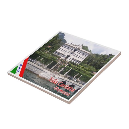 GAL129 TREMEZZO, Lake Como，イタリア， タイル (側面)