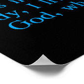 Gal 2:20 With seagulls flying over the open sea ポスター (角)