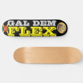 GAL DEM FLEX スケートボード (横)