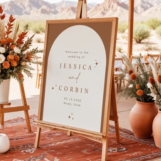 GALAボホテラコッタアーチシアルスターウェルカム ポスター