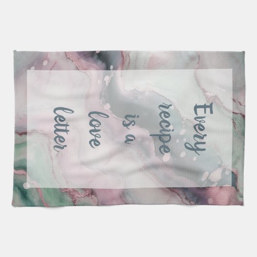 Gala - White キッチンタオル (横)