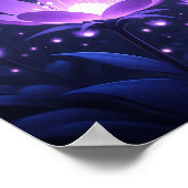 Galactic Bloom Garden under the Cosmic Light ポスター (角)