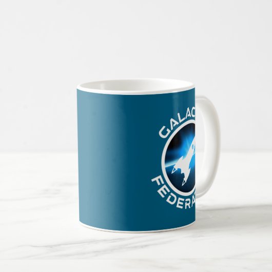 Galactic Federation Logo  コーヒーマグカップ (正面右)