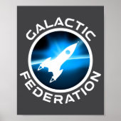 Galactic Federation Logo _1  ポスター (正面)