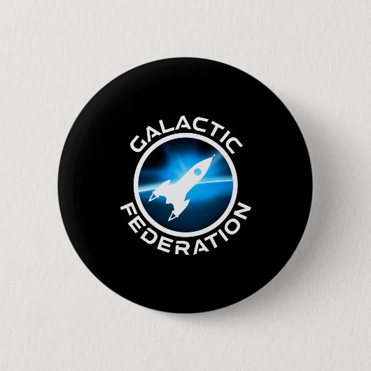 Galactic Federation Logo _1  缶バッジ (正面)