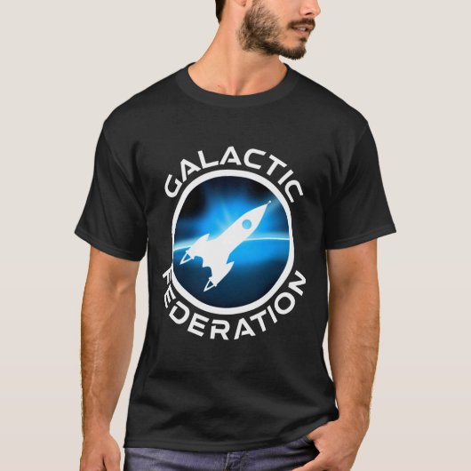 Galactic Federation Logo _1  Tシャツ (正面)