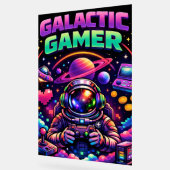 Galactic gamer アクリルサイン (傾斜)