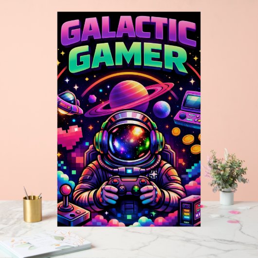 Galactic gamer アクリルサイン (ウェディング)