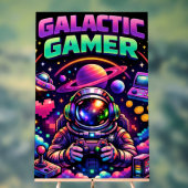 Galactic gamer アクリルサイン (ニュートラル)