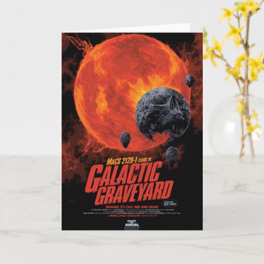 Galactic Gravatory Poster, Macs 2129-1. カード (黄色い花)