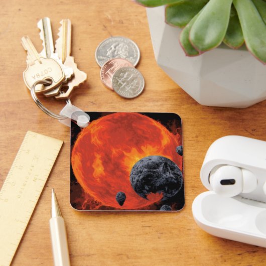 Galactic Gravatory Poster, Macs 2129-1. キーホルダー (デスク)