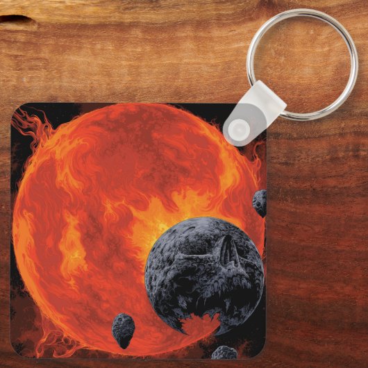 Galactic Gravatory Poster, Macs 2129-1. キーホルダー (裏面)