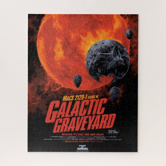 Galactic Gravatory Poster, Macs 2129-1. ジグソーパズル (縦)