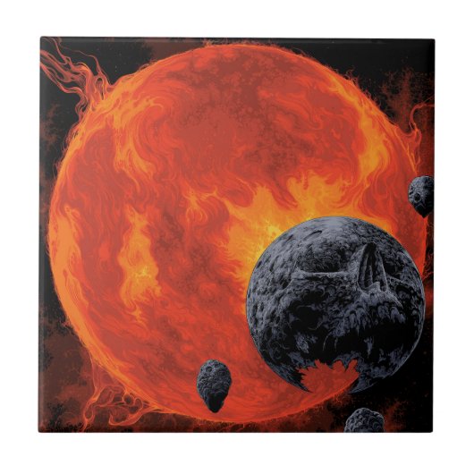 Galactic Gravatory Poster, Macs 2129-1. タイル (正面)